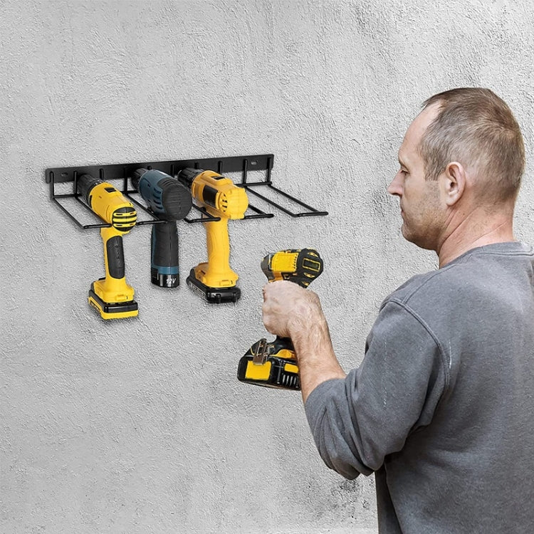 Wall Mounted Handheld Drill Tool Storage Rack, Specification: Single Rack - Others by PMC Jewellery | Online Shopping South Africa | PMC Jewellery