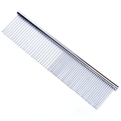 Stainless Steel Pet Comb Pet Hair Comb, Specification: XL - Brushes by PMC Jewellery | Online Shopping South Africa | PMC Jewellery