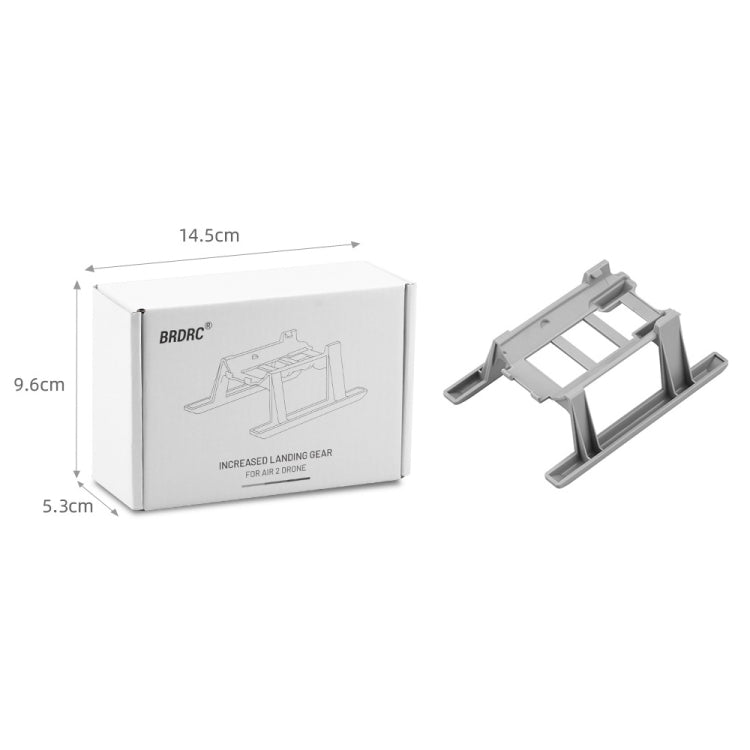 BRDRC Lifting and Landing Head Bracket Height-enhancing Tripod For DJI Mavic Air 2 / Air 2S - Landing Gear by BRDRC | Online Shopping South Africa | PMC Jewellery | Buy Now Pay Later Mobicred