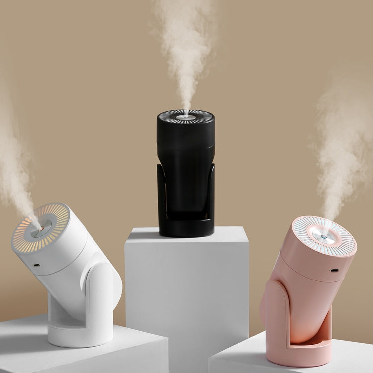 L09 USB Plug-in Rotating Colorful Night Light Humidifier(Pink) - free shipping - PMC TechLife - Order now!