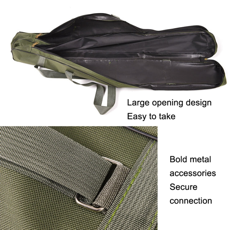 LEO 27746 Folding Fishing Rod Bag Long Fishing Gear Soft Bag, Length: 1m Black - Storage Boxes & Storage Bags by LEO | Online Shopping South Africa | PMC Jewellery