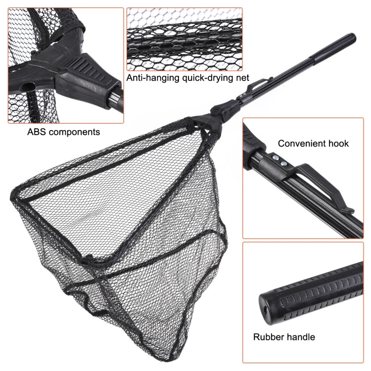 LEO 28036 Single Triangle Composite Net Portable Outdoor Fish Net, Size: 30x30cm - Fishing Net by LEO | Online Shopping South Africa | PMC Jewellery