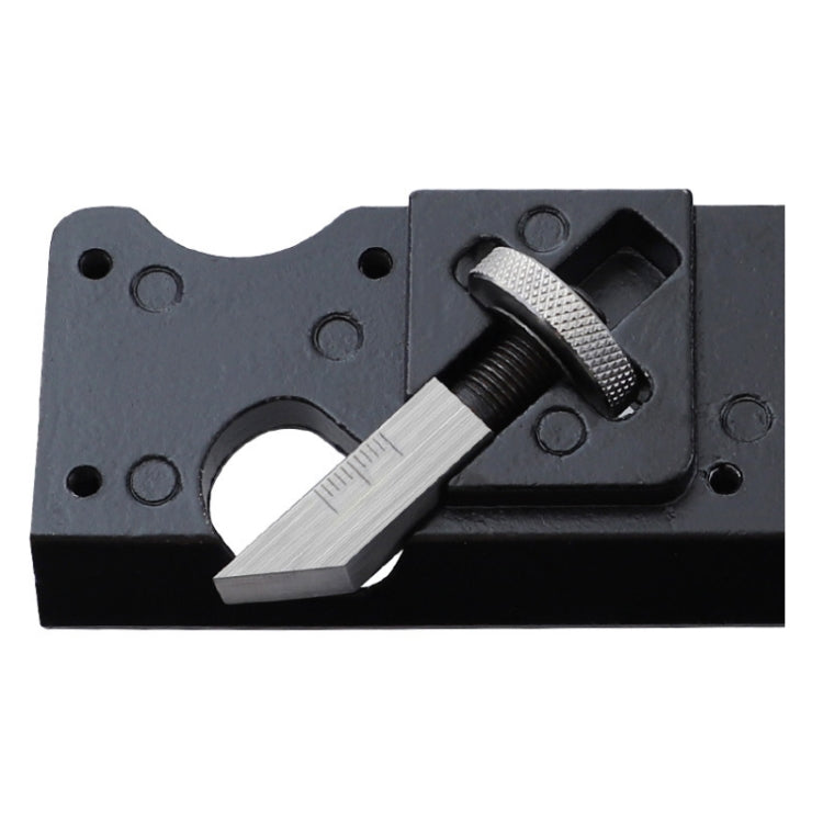 Adjustable Depth Woodworking Chamfering Planer, Specification: Dual Round Head - Wood Planers by PMC TechLife | Online Shopping South Africa | PMC TechLife