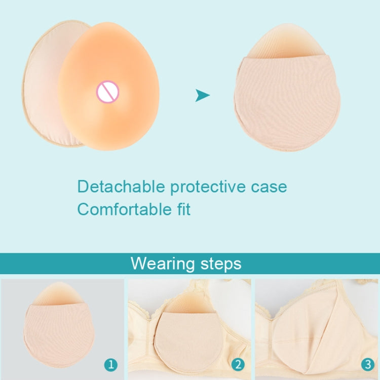 Postoperative Rehabilitation Drop-Shaped Silicone Fake Breast, Size: CT7 350g(Skin Color) - Fake Breasts by PMC Jewellery | Online Shopping South Africa | PMC Jewellery