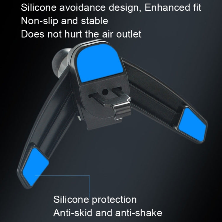 SUMITAP STH-S44Y Car Mobile Phone Double Head Magnetic Stand(Blue) - Car Holders by SUMITAP | Online Shopping South Africa | PMC Jewellery | Buy Now Pay Later Mobicred