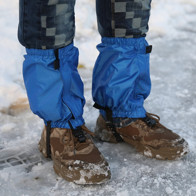 04 Outdoor Short Mountaineering Anti-Snow Leg Covers(Red) - Mountaineering Outfit by PMC TechLife | Online Shopping South Africa | PMC TechLife | Buy Now Pay Later Mobicred