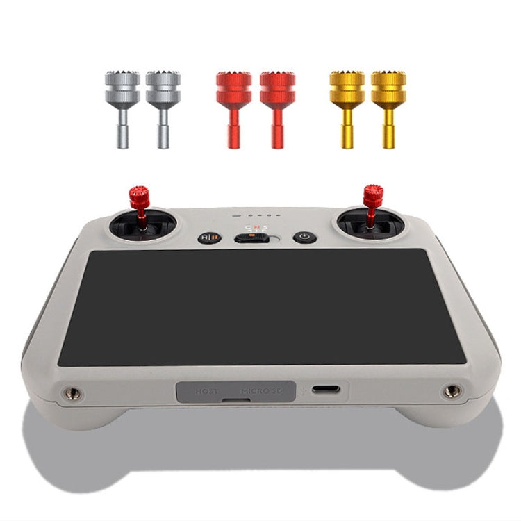 1 Pair Sunnylife MM3-YG393 For DJI Mini3 Pro DJI RC With Screen Remote Control Thumb Rocker(Gold) - Other by Sunnylife | Online Shopping South Africa | PMC TechLife | Buy Now Pay Later Mobicred