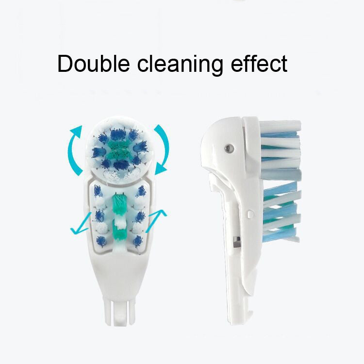 4 PCS/Set Multi-directional Electric Replacement Toothbrush Head for Oral B 3733 4732 4734 - Replacement Brush Heads by PMC TechLife | Online Shopping South Africa | PMC TechLife