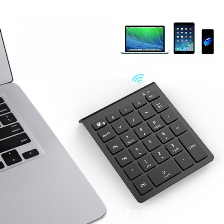 BT302 28 Keys Laptop Mini Wireless Keyboard, Spec: Bluetooth (Black) - free shipping - PMC Jewellery - Order now!