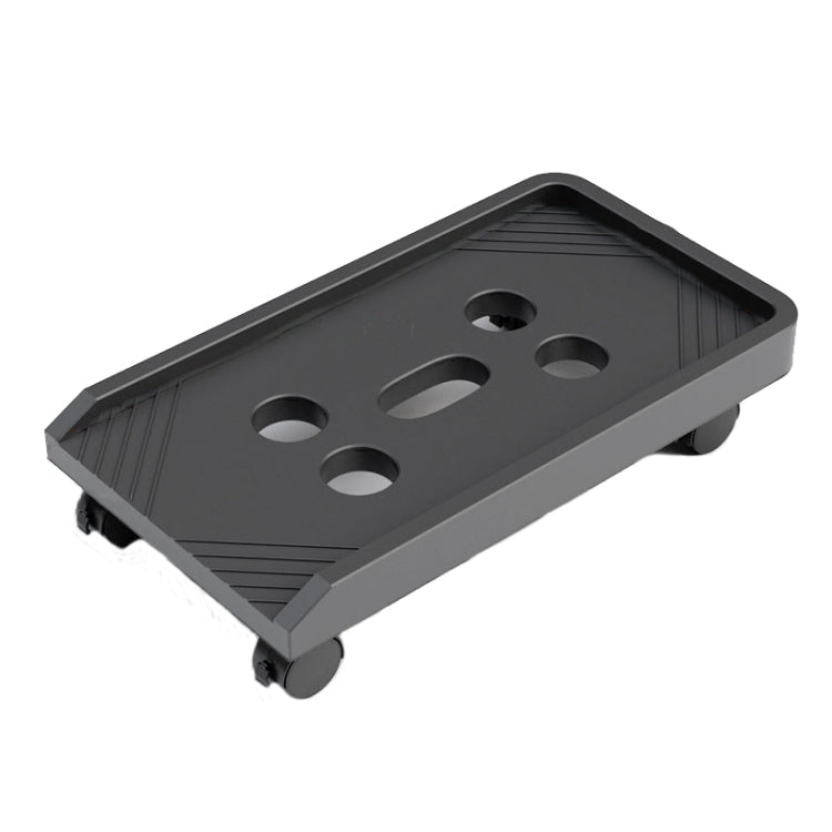 036-1 Desktop Computer Host Increased Rack with Wheels, Spec: Universal Wheel (Black) - free shipping - PMC TechLife - Order now!