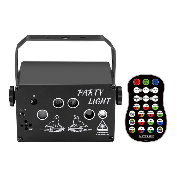 T10 Voice-Controlled Mini Stage Laser Light Atmosphere Light With Remote Control - Laser Stage Lighting by PMC Jewellery | Online Shopping South Africa | PMC Jewellery