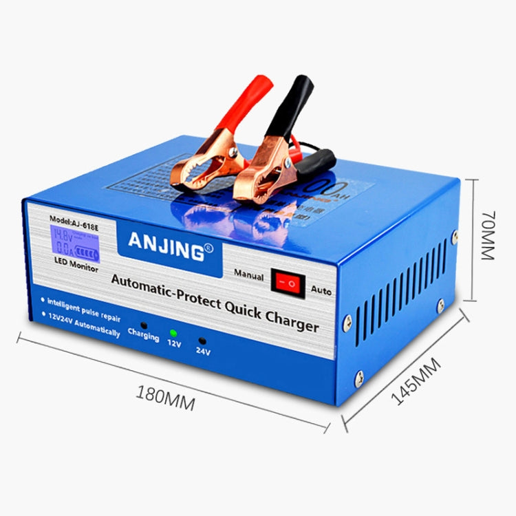 ANJING AJ-618E Battery Charger Car Battery Repairer, Model: UK Plug - Battery Charger by PMC TechLife | Online Shopping South Africa | PMC TechLife | Buy Now Pay Later Mobicred