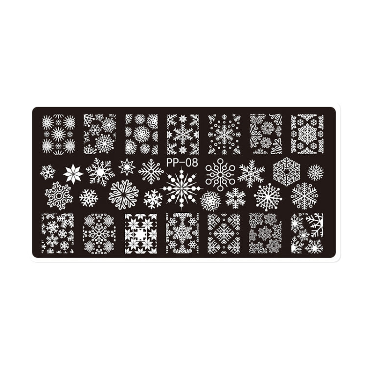 Butterfly Dream Nail Art Printed Steel Plate(E084-8) - Nail Stickers by PMC Jewellery | Online Shopping South Africa | PMC Jewellery | Buy Now Pay Later Mobicred