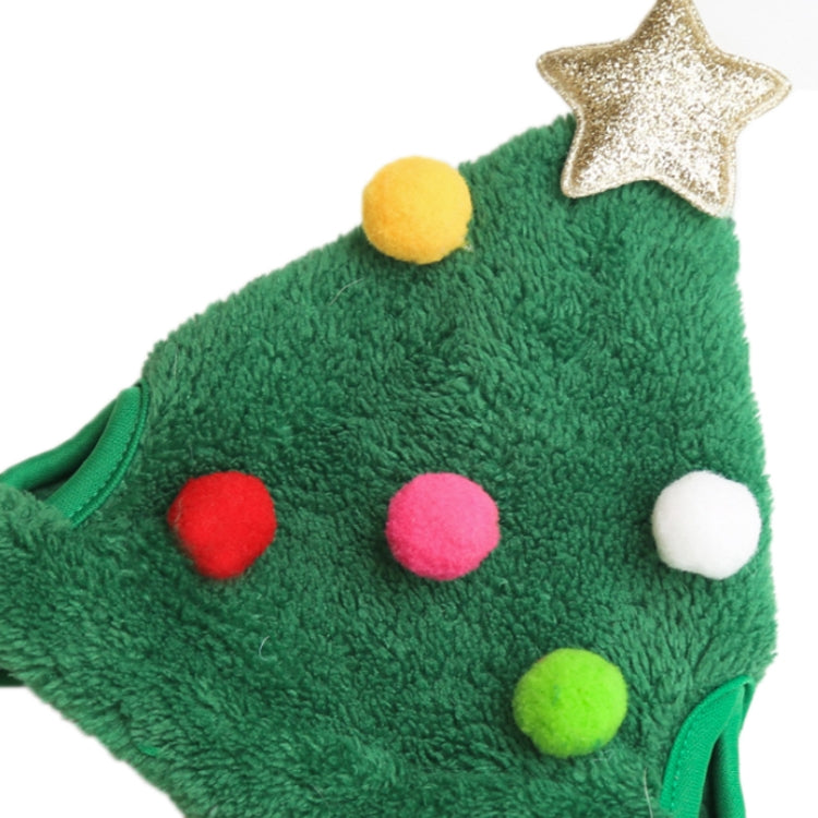 Pet Christmas Hat Saliva Festive Dressing Supplies, Color: Green Hat L - Caps by PMC Jewellery | Online Shopping South Africa | PMC Jewellery