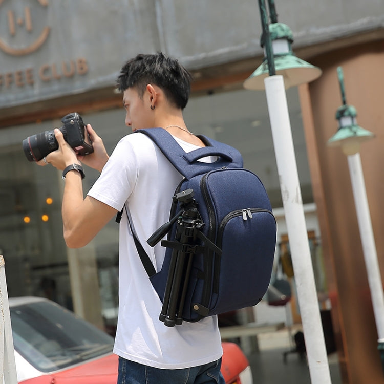 Cationic SLR Backpack Waterproof Photography Backpack with Headphone Cable Hole(Red) - Backpack by PMC Jewellery | Online Shopping South Africa | PMC Jewellery