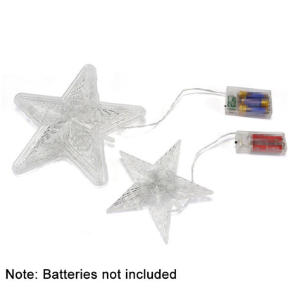 Christmas Tree Top Light LED Glowing Star Lights, Size: Large Battery Model(Warm White) - Decoration Lamps by PMC Jewellery | Online Shopping South Africa | PMC Jewellery