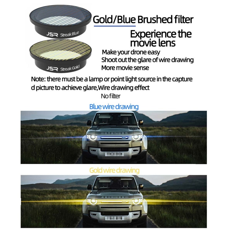 JSR  Drone Filter Lens Filter For DJI Avata,Style: Brushed Blue - free shipping - PMC TechLife - Order now!