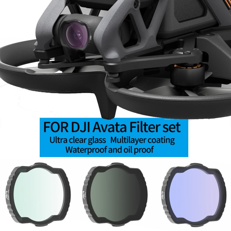 JSR  Adjustable Filter For DJI Avata,Style: 8 In 1 CPL ND8/16/32/64 Night 8PL 16PL -  by JSR | Online Shopping South Africa | PMC Jewellery | Buy Now Pay Later Mobicred