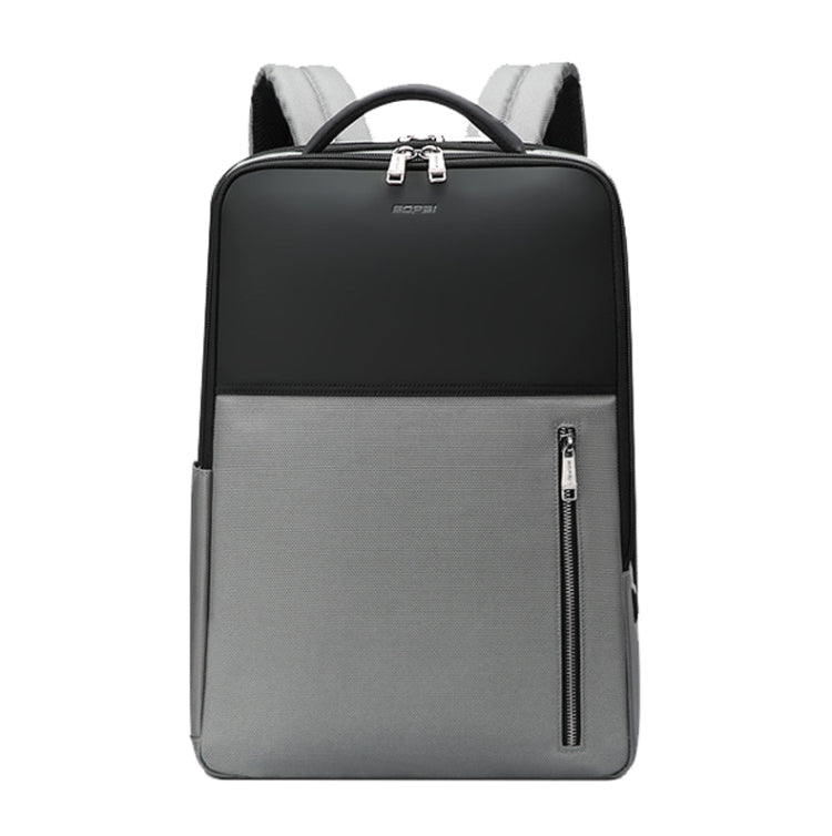 Bopai 61-68118 Multifunctional Wear-resistant Anti-theft Laptop Backpack with USB Charging Hole(Silver Gray) - Backpack by Bopai | Online Shopping South Africa | PMC Jewellery | Buy Now Pay Later Mobicred