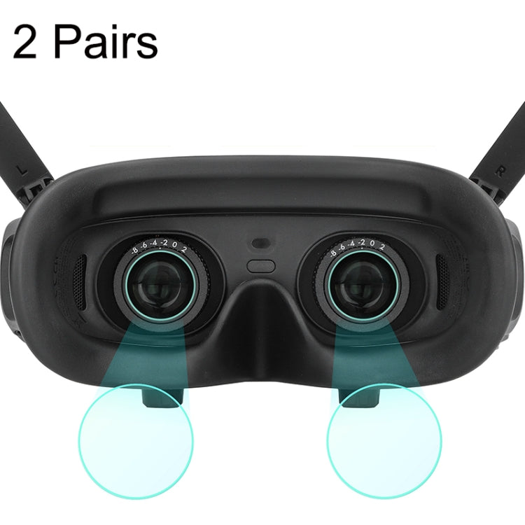 2 Pairs Sunnylife AT-BHM476 HD Explosion-proof Film Glasses Protector For DJI Goggles 2 - Protective Film & Stickers by Sunnylife | Online Shopping South Africa | PMC TechLife | Buy Now Pay Later Mobicred