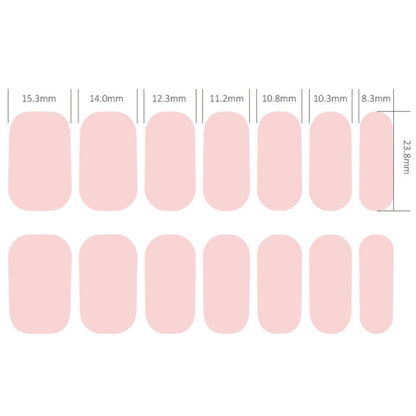 Nail Polish Film Bronzing Nail Stickers(ZX3488)(Bare film+A frustration) - Nail Stickers by PMC Jewellery | Online Shopping South Africa | PMC Jewellery | Buy Now Pay Later Mobicred