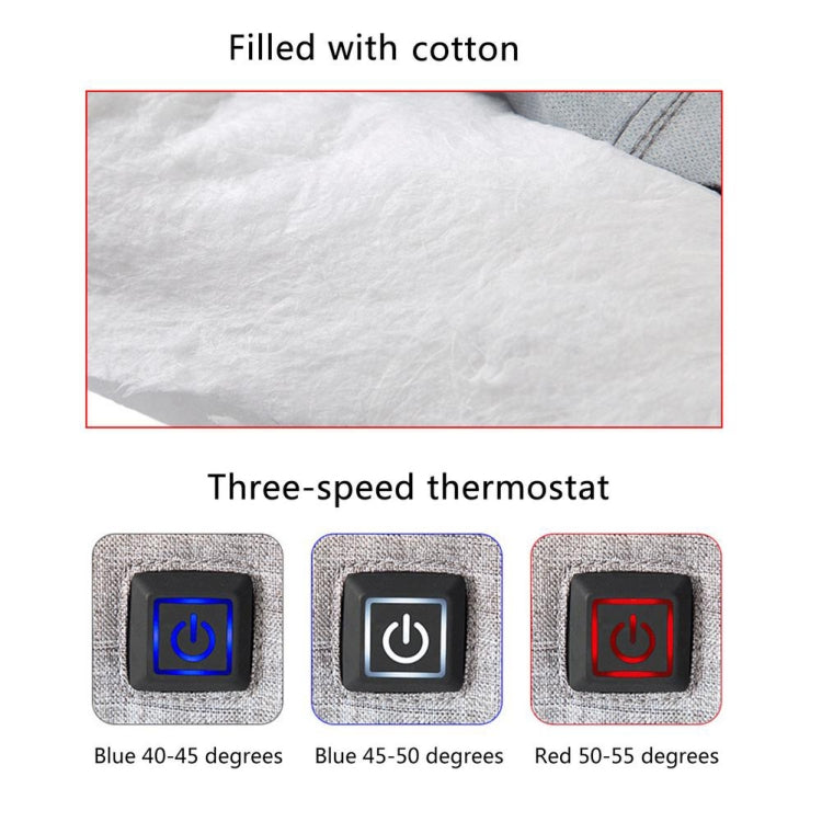 Winter Heating Hand Warmer Electric Thermal Gloves ,Specification: With Battery Box - Full Finger Gloves by PMC TechLife | Online Shopping South Africa | PMC TechLife