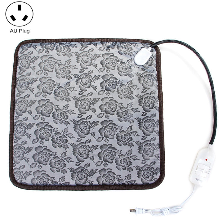 Waterproof Bite-proof Wear-resistant Adjustable Temperature Pet Electric Blanket, Specification: 45x45cm(AU Plug Flower) - Pads by PMC TechLife | Online Shopping South Africa | PMC TechLife