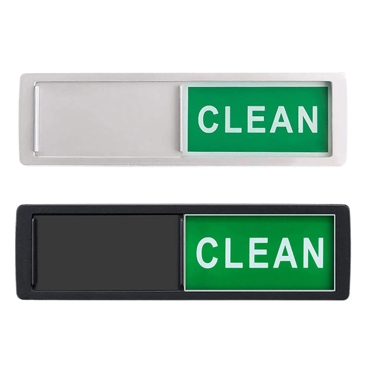 Dishwasher Magnet Clean Dirty Sign 2 Double-Sided Dishwasher Magnet Cover(Black) - Dish Washers & Accessories by PMc TechLife | Online Shopping South Africa | PMc TechLife | Buy Now Pay Later Mobicred
