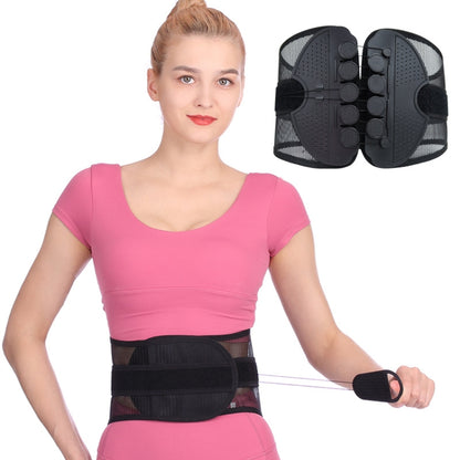 Adjustable Breathable Mesh Lumbar Support Belt, Specification: XXL(Black) - Sports Safety by PMC Jewellery | Online Shopping South Africa | PMC Jewellery