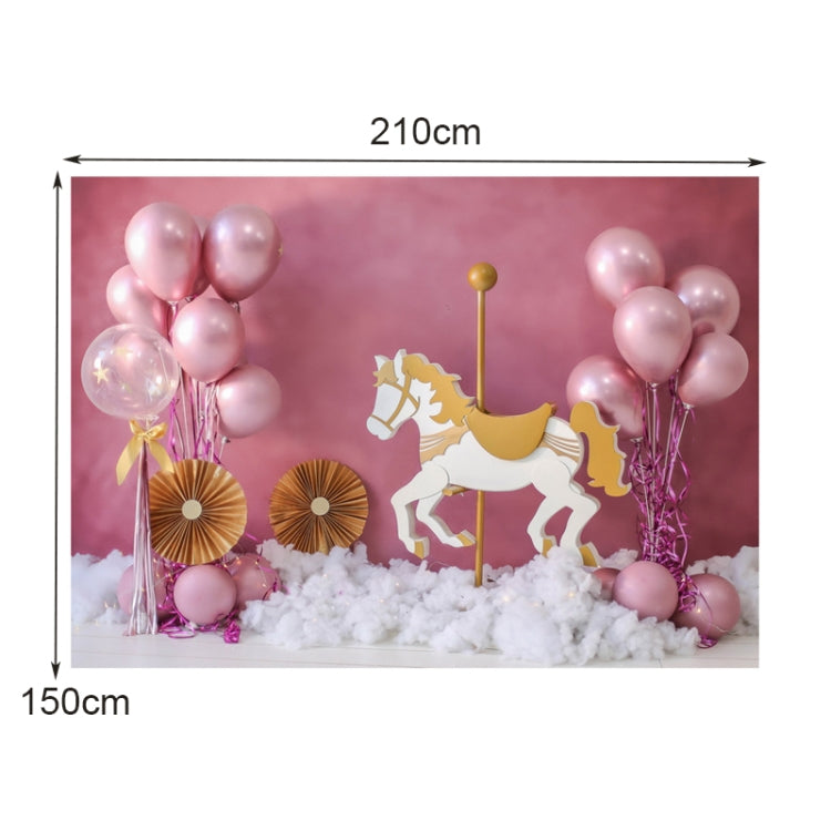 2.1m X 1.5m Birthday Party Shooting 3D Printed Background Cloth(4720) - Birthday Party by PMC TechLife | Online Shopping South Africa | PMC TechLife | Buy Now Pay Later Mobicred