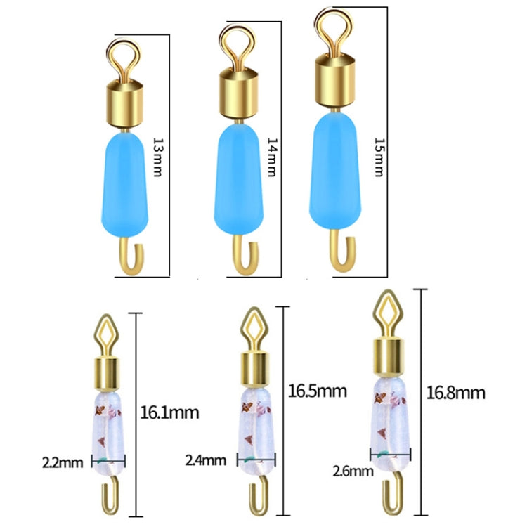 50 PCS HS-052 Silicone Eight-Shaped Ring Connector, Specification: Small(Blue) - Others by PMC Jewellery | Online Shopping South Africa | PMC Jewellery