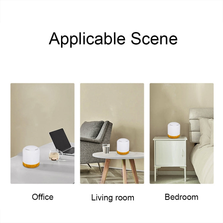 RD1909 Portable RGB Light Effect Anhydrous Aromatherapy Lamp, Spec: Wood Multi-hole - free shipping - PMC TechLife - Order now!