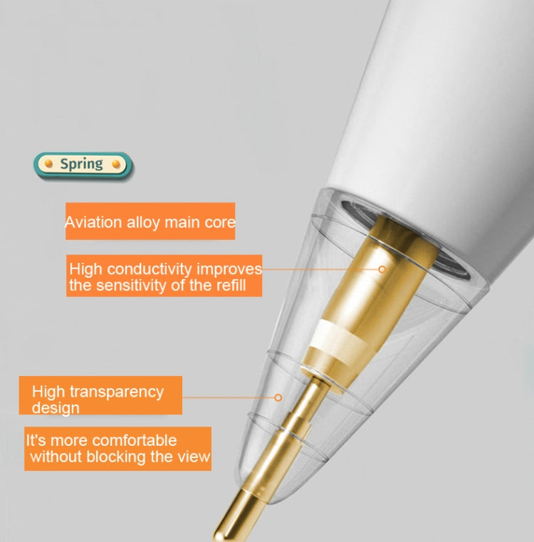 For Apple Pencil 1/2 Transparent Replacement Pen Tip Transform Nib,Style: 5.0 Golden Needle - Pencil Accessories by PMc TechLife | Online Shopping South Africa | PMc TechLife | Buy Now Pay Later Mobicred