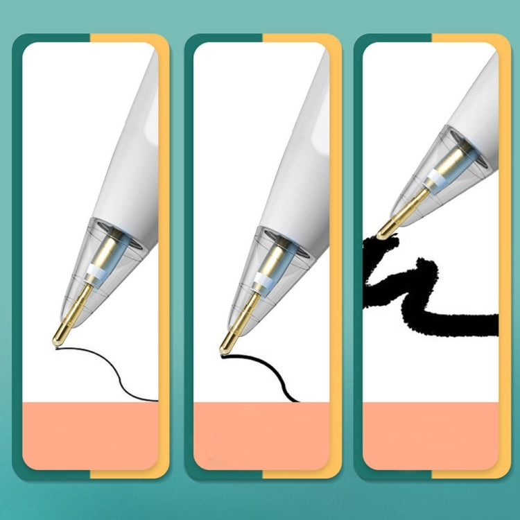 For Apple Pencil 1/2 Transparent Replacement Pen Tip Transform Nib,Style: 5.0 Golden Needle - Pencil Accessories by PMc TechLife | Online Shopping South Africa | PMc TechLife | Buy Now Pay Later Mobicred