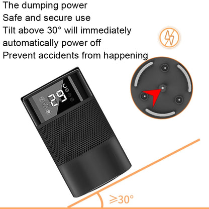 N8 Table Air Heater Indoor Quick Heat Energy Saving Electric Heater,  Specification: EU Plug(Black) - Electric Heaters by PMC Jewellery | Online Shopping South Africa | PMC Jewellery