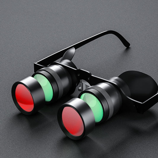 D-1548 10x HD Adjustable Focus Fishing Binoculars,Spec: With Red Polarised Lens - Binoculars by PMC Jewellery | Online Shopping South Africa | PMC Jewellery | Buy Now Pay Later Mobicred