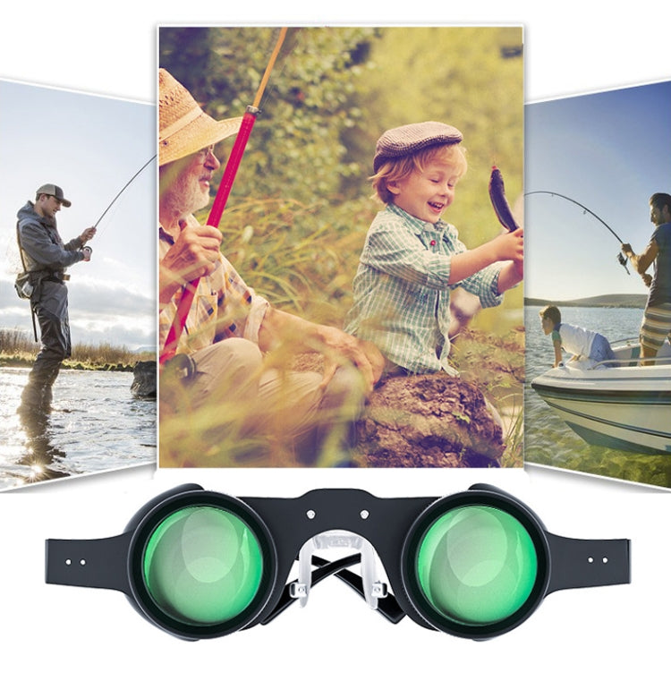 D-1548 10x HD Adjustable Focus Fishing Binoculars,Spec: With Grey+Yellow Polarised Lens - Binoculars by PMC TechLife | Online Shopping South Africa | PMC TechLife | Buy Now Pay Later Mobicred