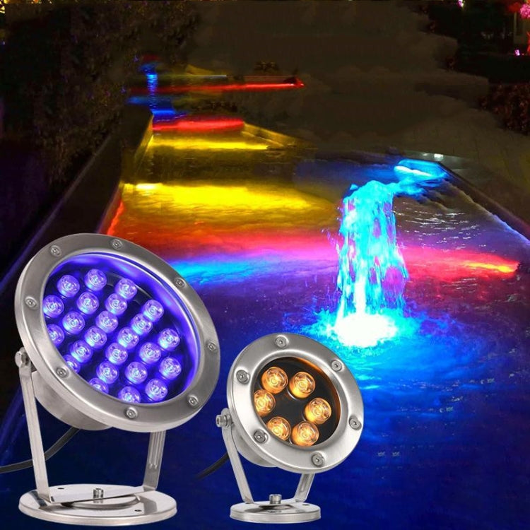 LED Underwater Light Pool Fish Pond Fountain Waterproof Landscape Light 6W(7 Colors) - Underwater Lights by PMc TechLife | Online Shopping South Africa | PMc TechLife | Buy Now Pay Later Mobicred