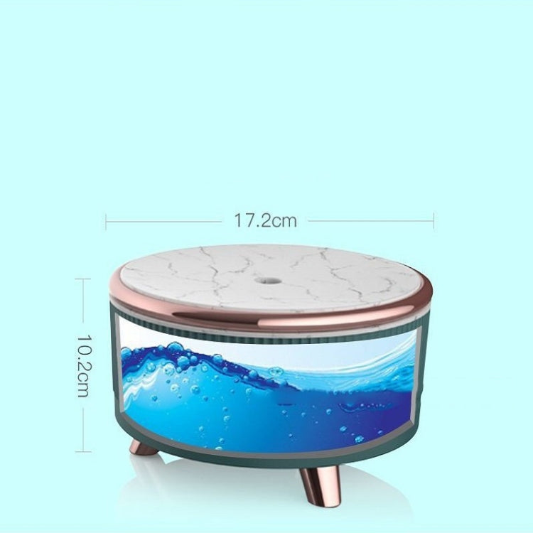 Ultrasonic Aromatherapy Diffuser Humidifier Essential Oil Diffuser US Plug(Purple Flower Dot) - free shipping - PMC TechLife - Order now!