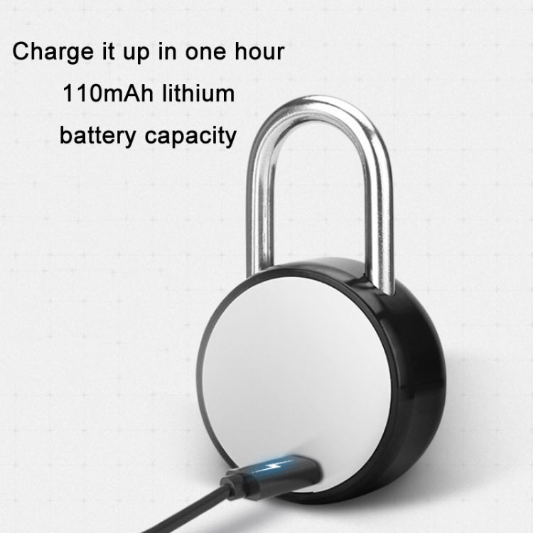 P3Z-TY Outdoor Waterproof Electronic Intelligent Fingerprint Padlock - Padlocks by PMC TechLife | Online Shopping South Africa | PMC TechLife | Buy Now Pay Later Mobicred