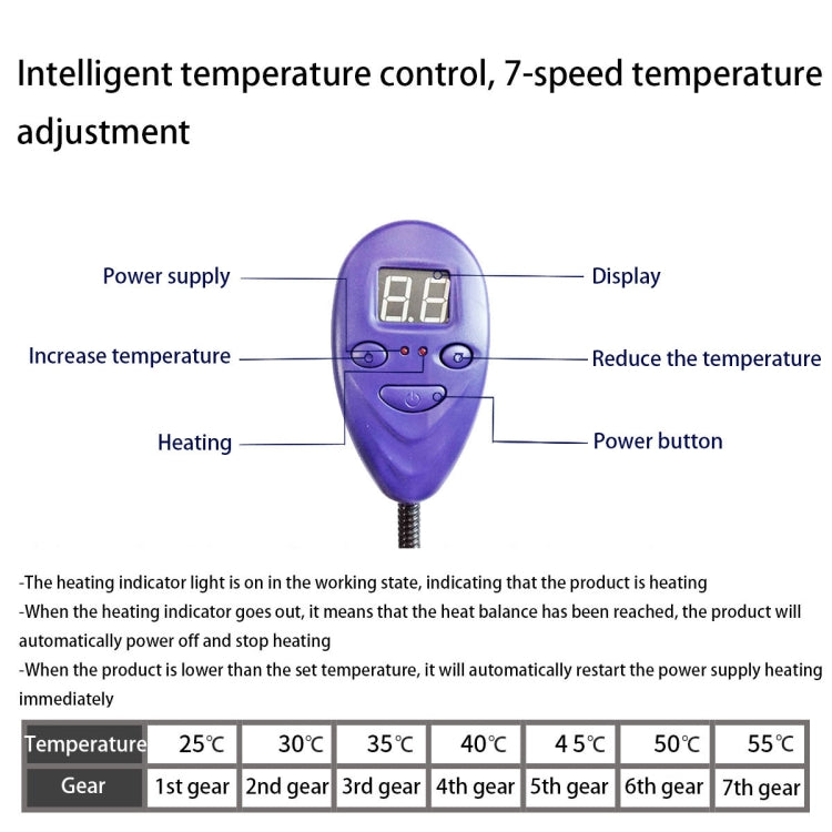 40x30cm Coffee 12V Low Voltage Multifunctional Warm Pet Heating Pad Pet Electric Blanket(AU Plug) - Pads by PMC TechLife | Online Shopping South Africa | PMC TechLife | Buy Now Pay Later Mobicred