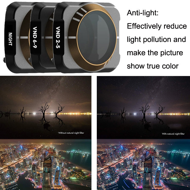 JSR For DJI Mavic Air 2 Motion Camera Filter, Style: UV+CPL+ND8+ND16+ND32+ND64+STAR+Anti-light - free shipping - PMC TechLife - Order now!
