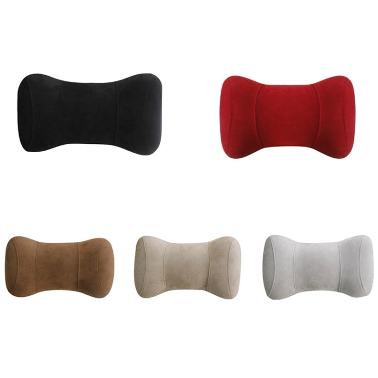 Car Memory Cotton Headrest Protective Cervical Spine Seat Sleeping Pillow(Gray) - Seat Accessories by PMC TechLife | Online Shopping South Africa | PMC TechLife | Buy Now Pay Later Mobicred