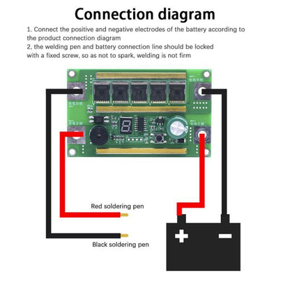 Spot Welding Machine DIY Portable Battery Storage Spot Welding Machine PCB Circuit Board Welding Equipment With Protective Box - Others by PMC Jewellery | Online Shopping South Africa | PMC Jewellery