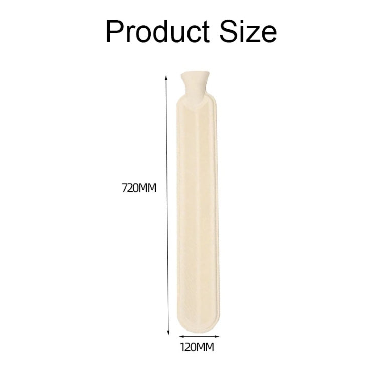2L Long-strip Multifunctional Water-filled Rubber Hot Water Bags, Spec: Red Snowflake - Hot Water Bags by PMC TechLife | Online Shopping South Africa | PMC TechLife | Buy Now Pay Later Mobicred