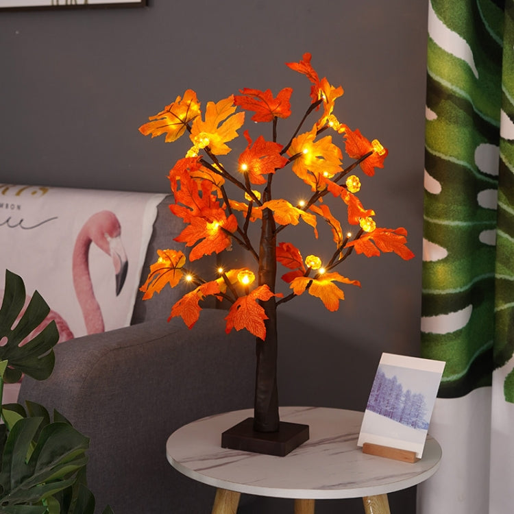 SJ-SD007 Christmas Halloween LED Maple Pumpkin Decoration Light, Style: Non-detachable Base - Christmas Decoration Lamps by PMc TechLife | Online Shopping South Africa | PMc TechLife | Buy Now Pay Later Mobicred