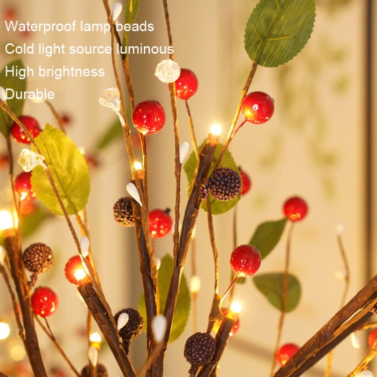 SJ-SD048 LED Home Decoration Light Christmas Lighted Tree, Style: Non-detachable Base Gold Fruit - free shipping - PMc TechLife - Order now!
