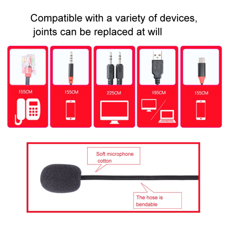 VT200D Double Ears Telephone Headset Operator Headset With Mic,Spec: PC Double Plug with Tuning - free shipping - PMC Jewellery - Order now!