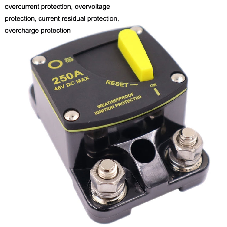 80A CB6 Car RV Yacht Audio Restore Insurance Holder Switch - Fuse by PMC TechLife | Online Shopping South Africa | PMC TechLife | Buy Now Pay Later Mobicred