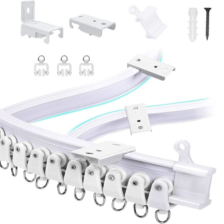 Model Steel Rail Bending Curtain Rail Flexible Guide Set, Size: 5m - Curtain Decorative Accessories by PMC TechLife | Online Shopping South Africa | PMC TechLife